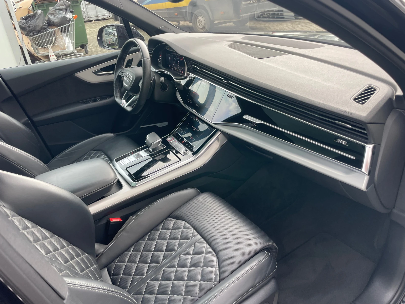 Audi SQ7 4.0V8TDI+ S-line+ Matrix+ Bose+ Key Less Go+ Full  | Mobile.bg — изображение 11