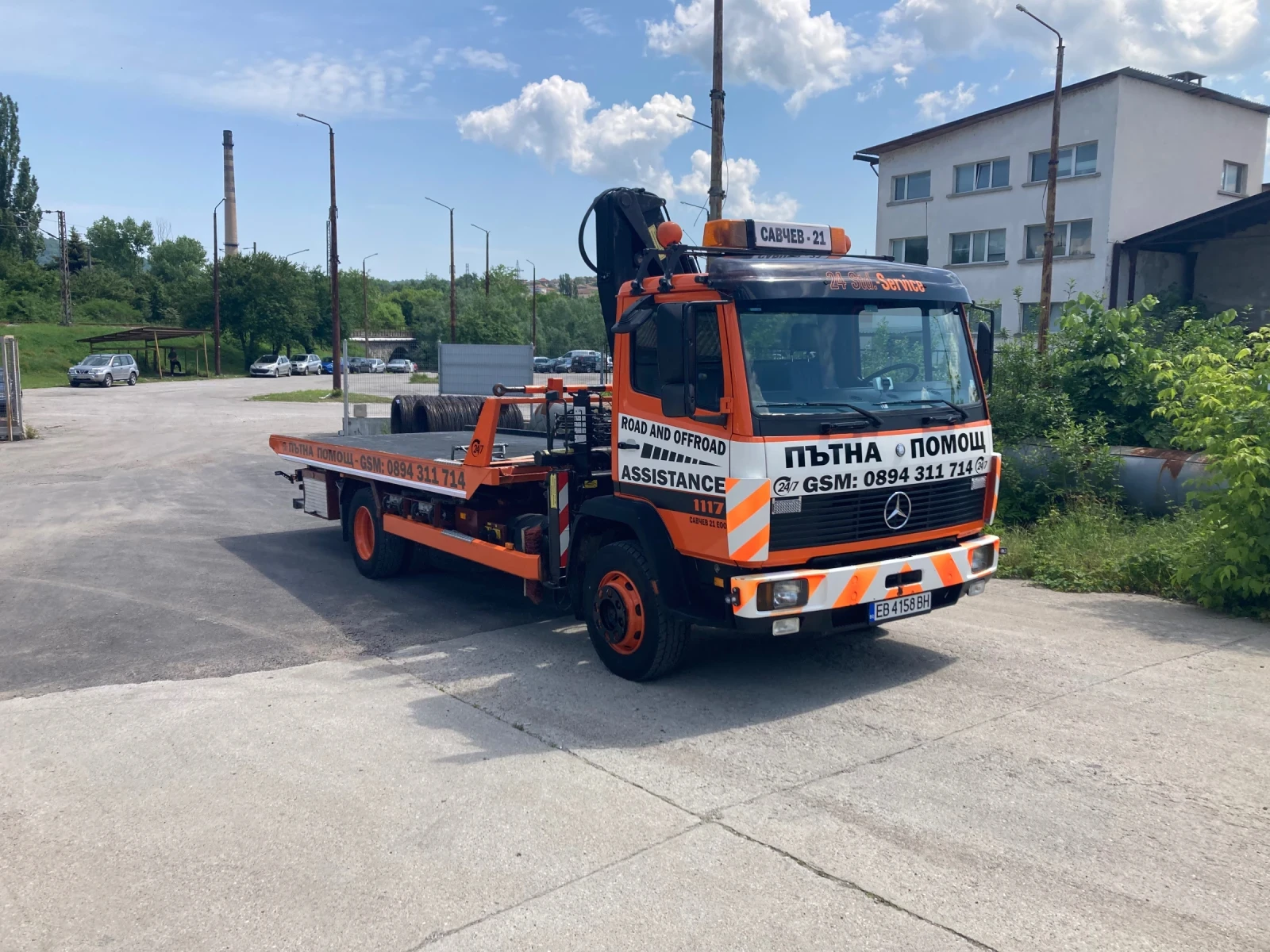Mercedes-Benz 1117 Пътна Помощ - изображение 2