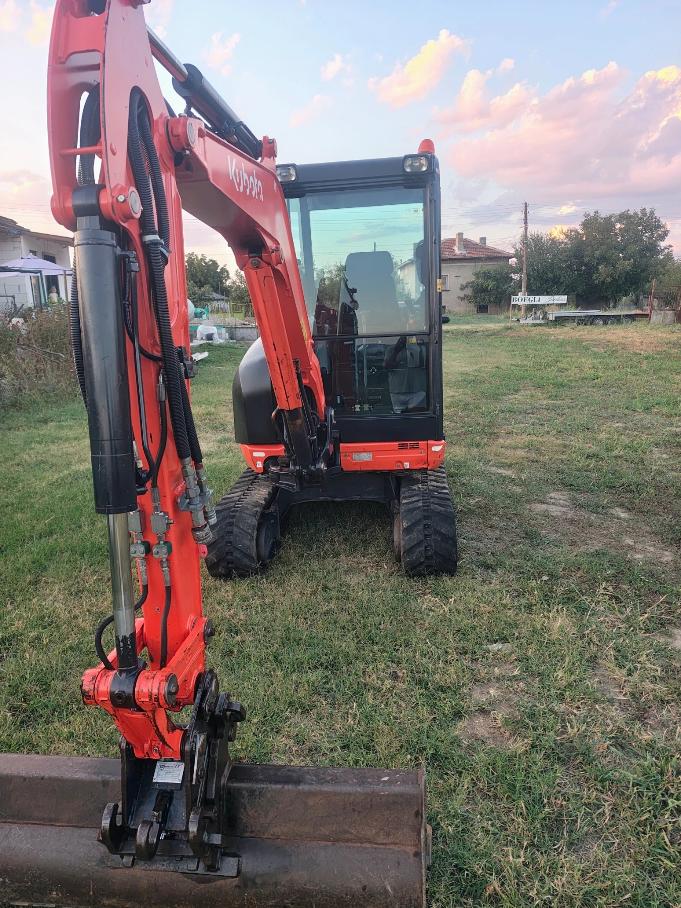 Багер Kubota KX027-4, снимка 6 - Индустриална техника - 55943840