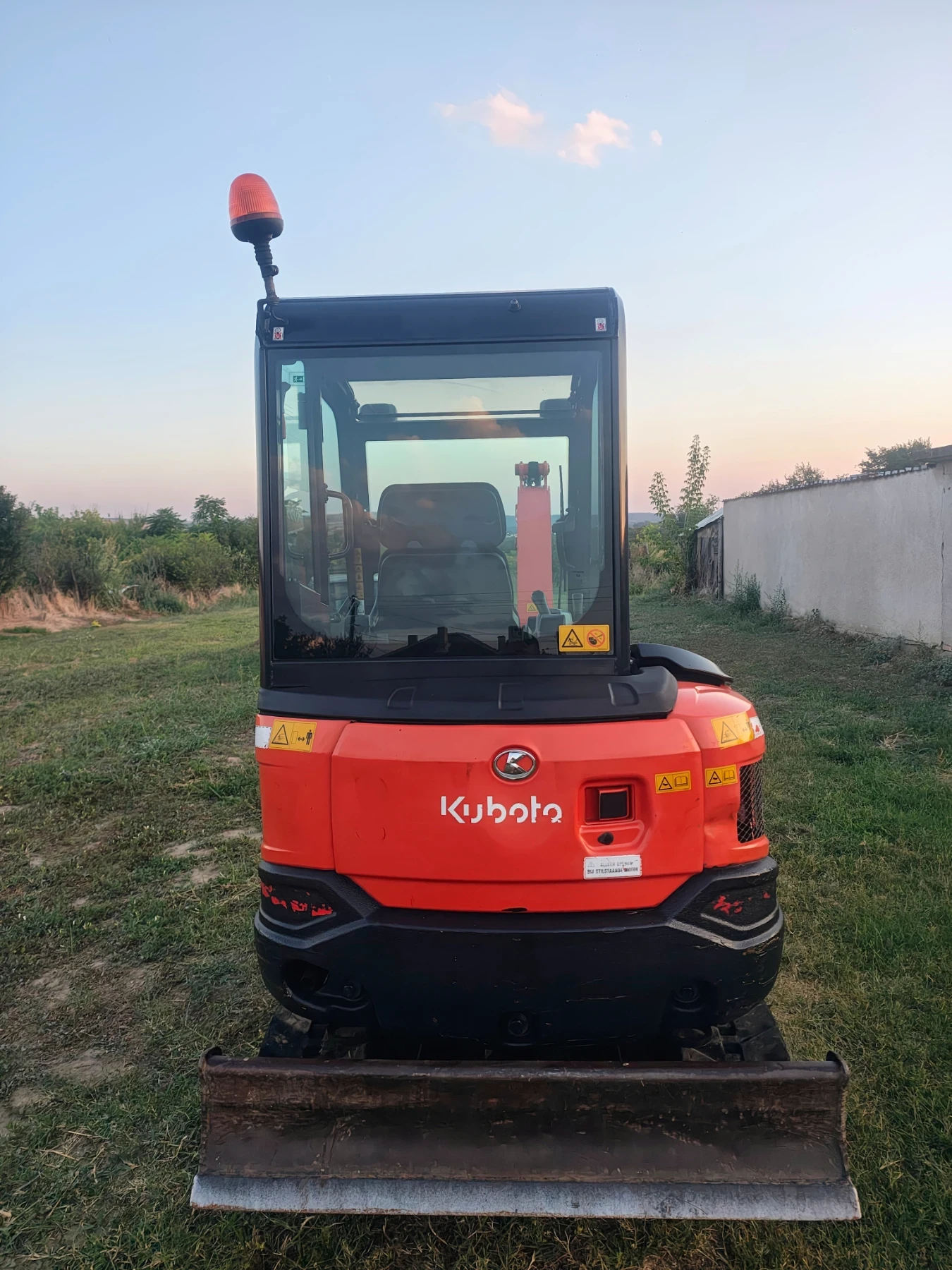 Багер Kubota KX027-4, снимка 10 - Индустриална техника - 55943840