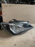 Фар десен Seat Ibiza / Сеат Ибиса 2012-15 с две лампи счупено уше 