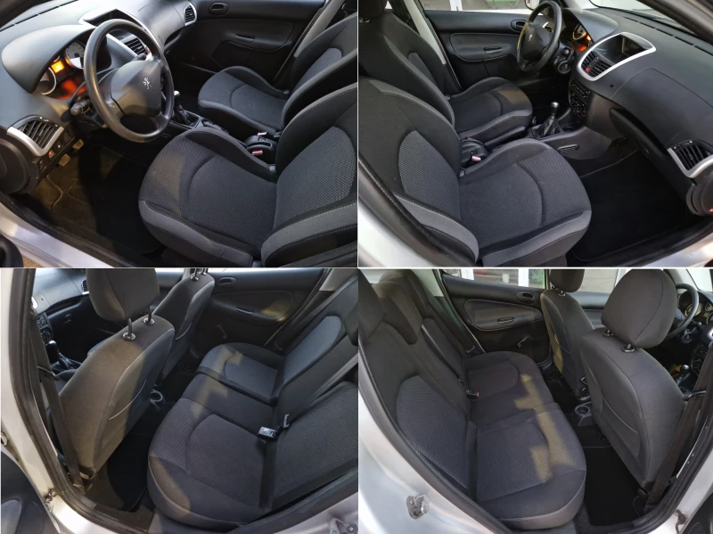 Peugeot 206 + 1.4i 107000км!!!, снимка 8 - Автомобили и джипове - 52998467