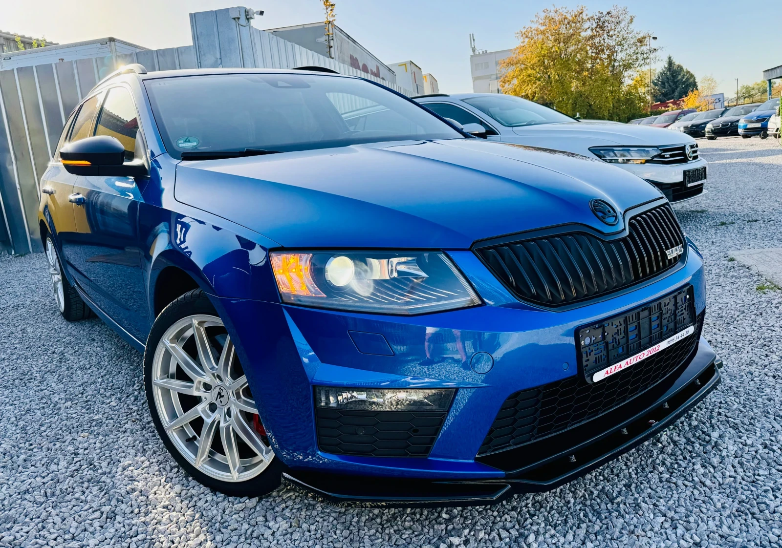 Skoda Octavia VRS/2.0d/DSG/MAXTON TUNING/KAMEРА/СИНЯ ПЕРЛА/// - изображение 4