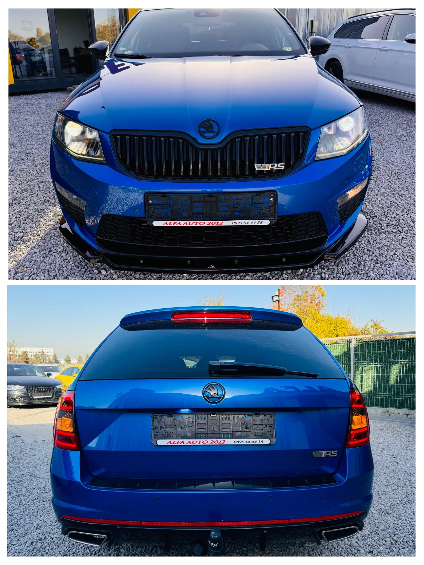 Skoda Octavia VRS/2.0d/DSG/MAXTON TUNING/KAMEРА/СИНЯ ПЕРЛА/// - изображение 9