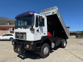 Man 19.414  4x4 , климатик, тристранен самосвал :4.80м
