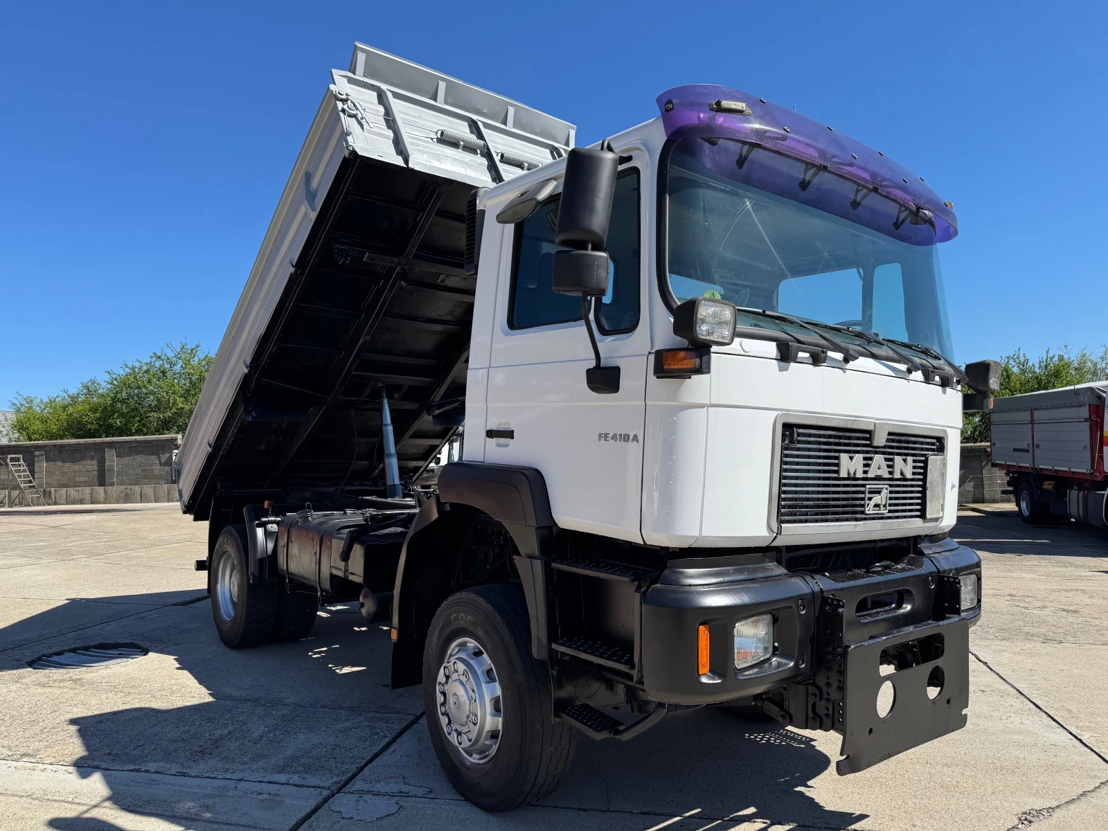 Man 19.414  4x4 , климатик, тристранен самосвал :4.80м - изображение 6