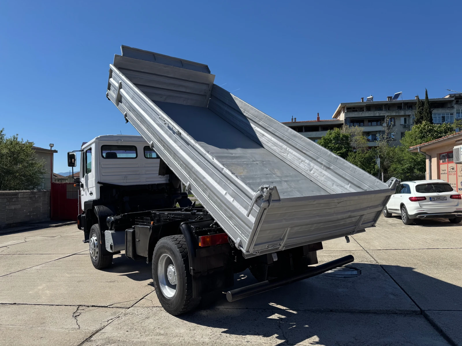 Man 19.414  4x4 , климатик, тристранен самосвал :4.80м - изображение 3
