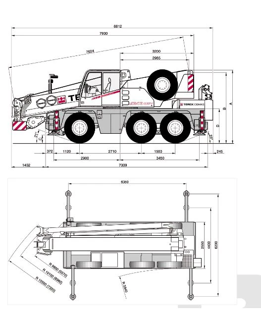 Автокран Друга марка DEMAG AC 40-1 City 6x6x6, снимка 15 - Индустриална техника - 49219683