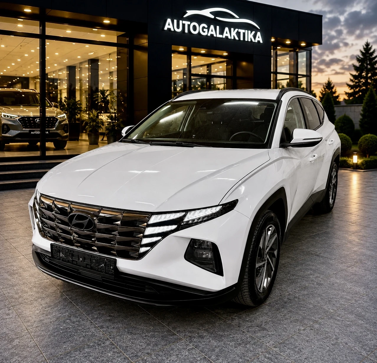Hyundai Tucson 1.6 CRDi Mild-Hybrid  4x4 2021г.Автомат, снимка 8 - Автомобили и джипове - 54324431