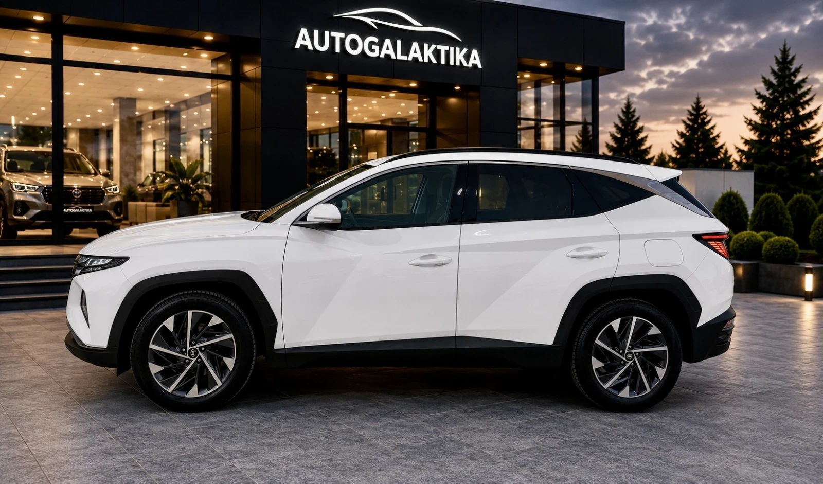 Hyundai Tucson 1.6 CRDi Mild-Hybrid  4x4 2021г.Автомат, снимка 2 - Автомобили и джипове - 54324431