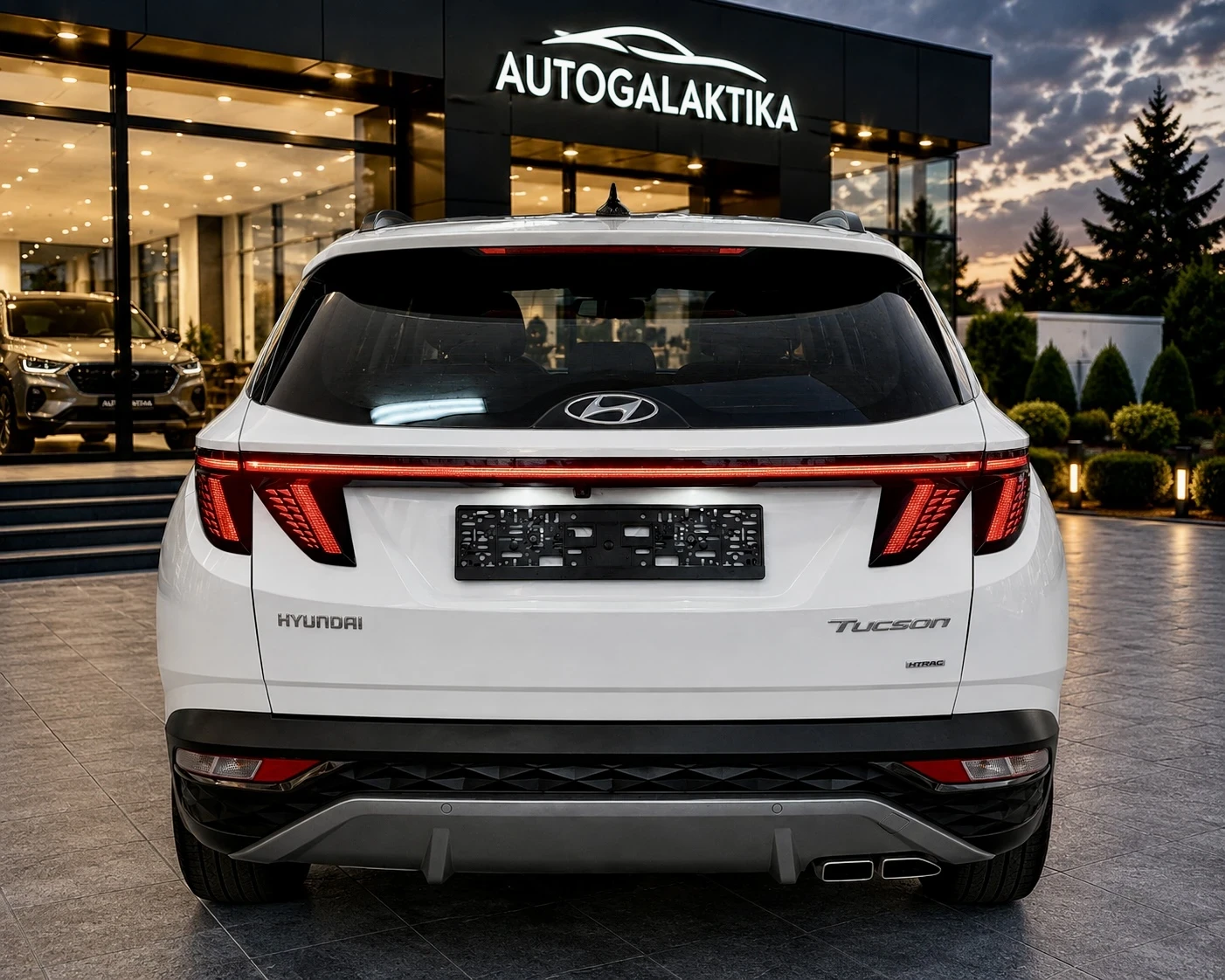 Hyundai Tucson 1.6 CRDi Mild-Hybrid  4x4 2021г.Автомат, снимка 3 - Автомобили и джипове - 54324431
