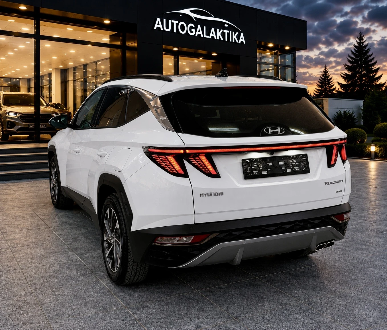 Hyundai Tucson 1.6 CRDi Mild-Hybrid  4x4 2021г.Автомат, снимка 4 - Автомобили и джипове - 54324431