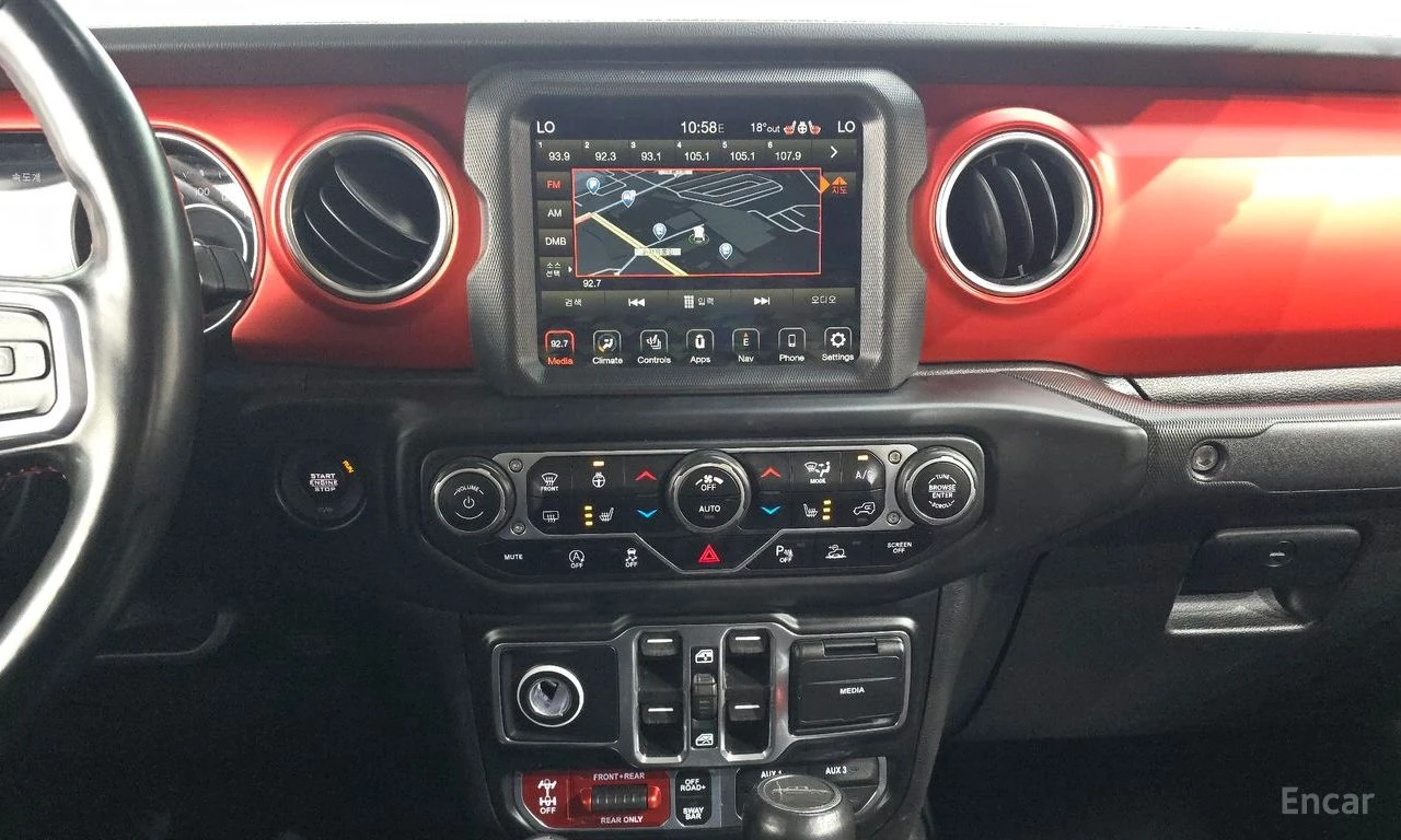 Jeep Gladiator 3.6* RUBICON* ПОДГРЕВ* КАМЕРА* , снимка 10 - Автомобили и джипове - 54432146