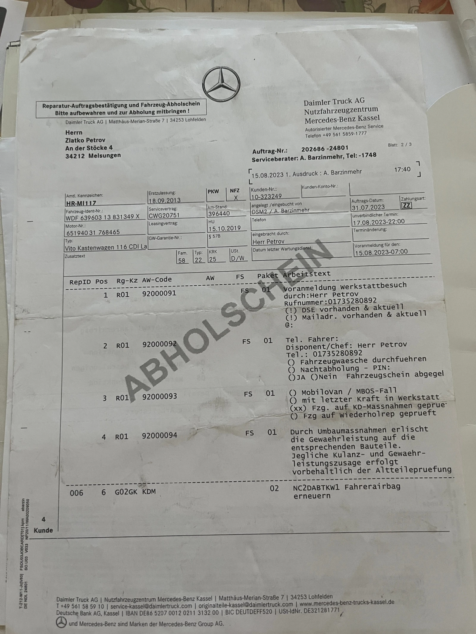 Mercedes-Benz Vito, снимка 14 - Бусове и автобуси - 54186566