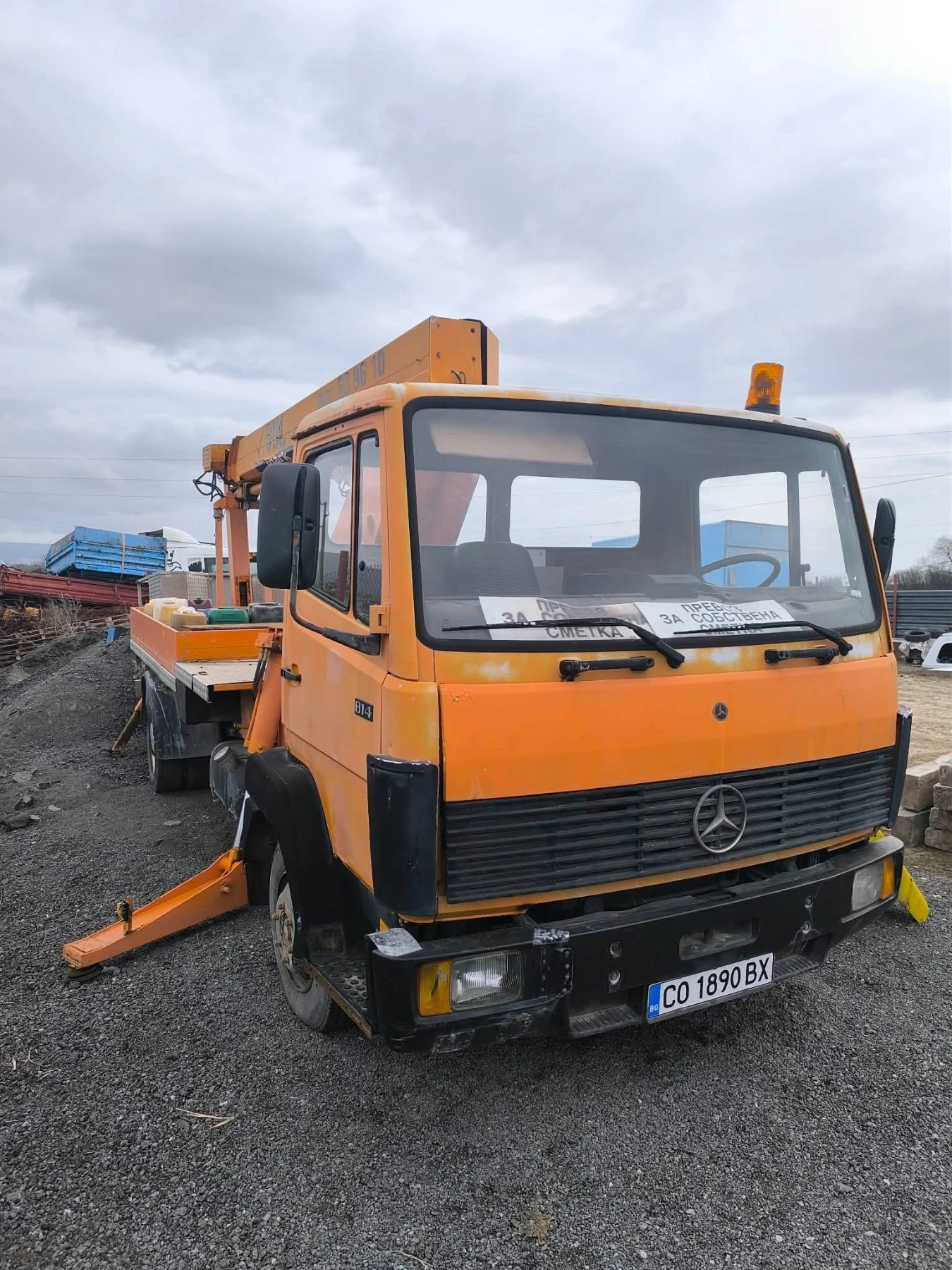 Mercedes-Benz 814, снимка 2 - Камиони - 53928377