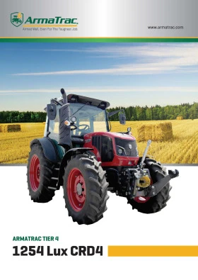 Трактор Armatrac 1254 LUX + PTO и преден навес, снимка 13