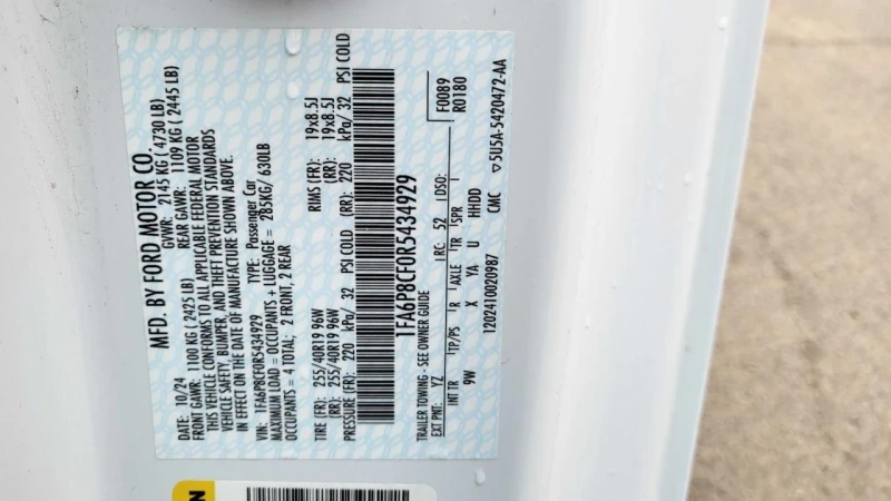 Ford Mustang, снимка 10 - Автомобили и джипове - 53053180