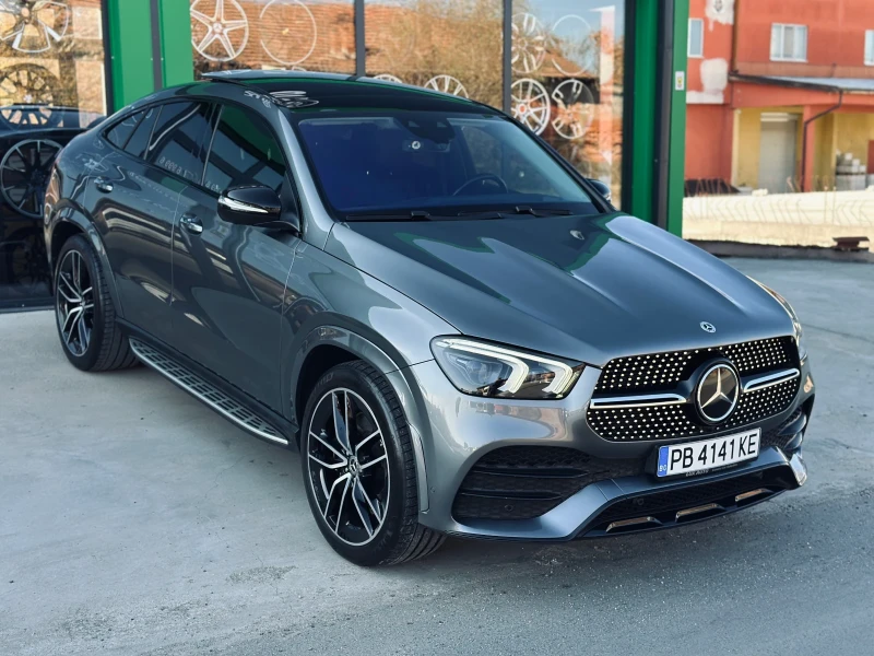 Mercedes-Benz GLE 350 Coupe * AMG* PANO* BURMESTER* 360CAM* HEAD-UP, снимка 1 - Автомобили и джипове - 48003861