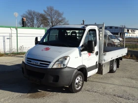 Iveco 35c18 Бордови с кран  Hiab 033T НА 1.4 метра 2.5 тона  , снимка 13