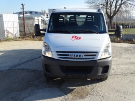 Iveco 35c18 Бордови с кран  Hiab 033T НА 1.4 метра 2.5 тона  , снимка 12