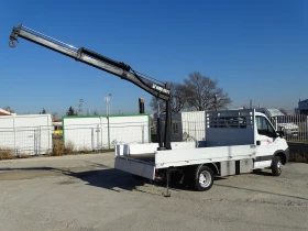 Iveco 35c18 Бордови с кран  Hiab 033T НА 1.4 метра 2.5 тона  , снимка 7