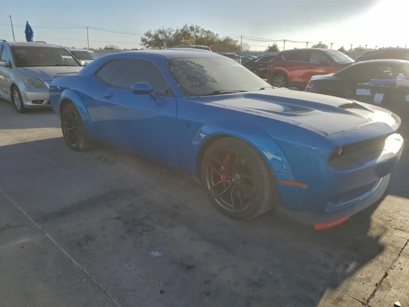 Dodge Challenger HELLCAT* 717 кс* ТУРБОКОМПРЕСОР* БЕЖАВА КОЖА*  , снимка 4 - Автомобили и джипове - 53235914