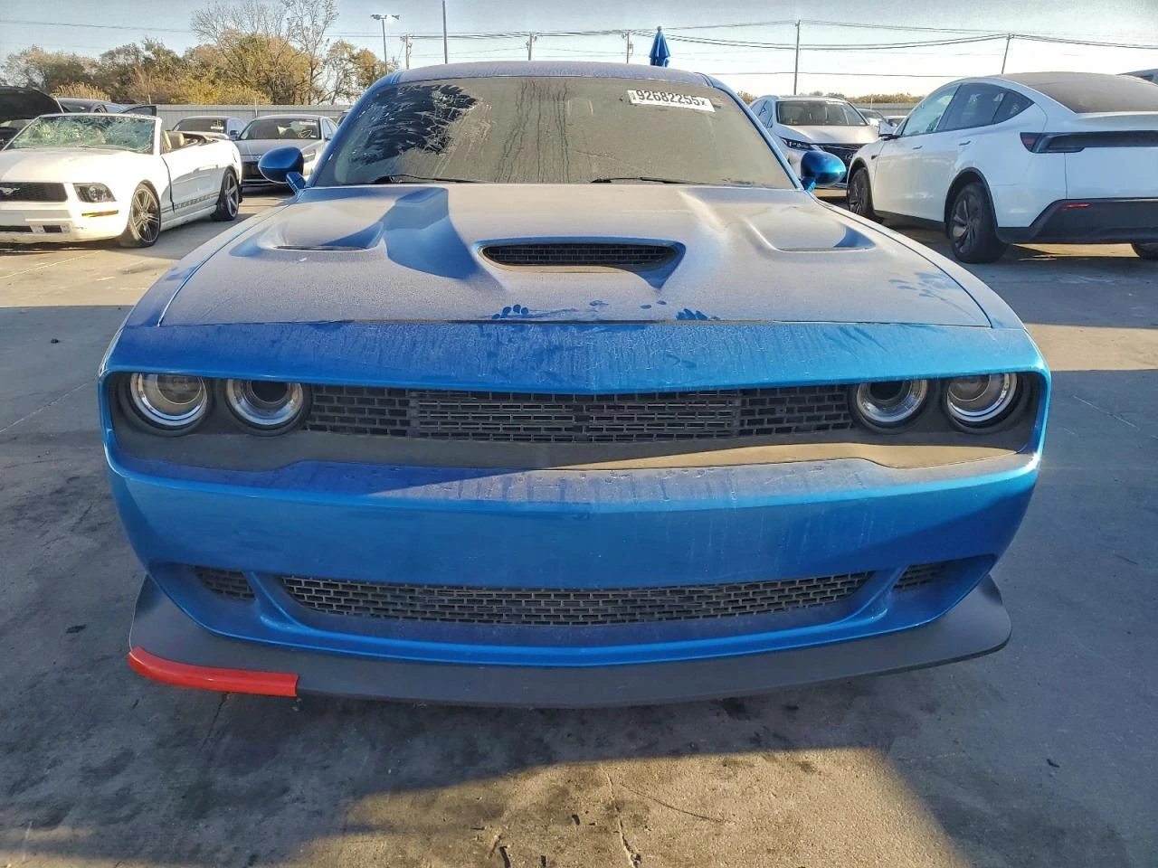 Dodge Challenger HELLCAT* 717 кс* ТУРБОКОМПРЕСОР* БЕЖАВА КОЖА*   - изображение 5