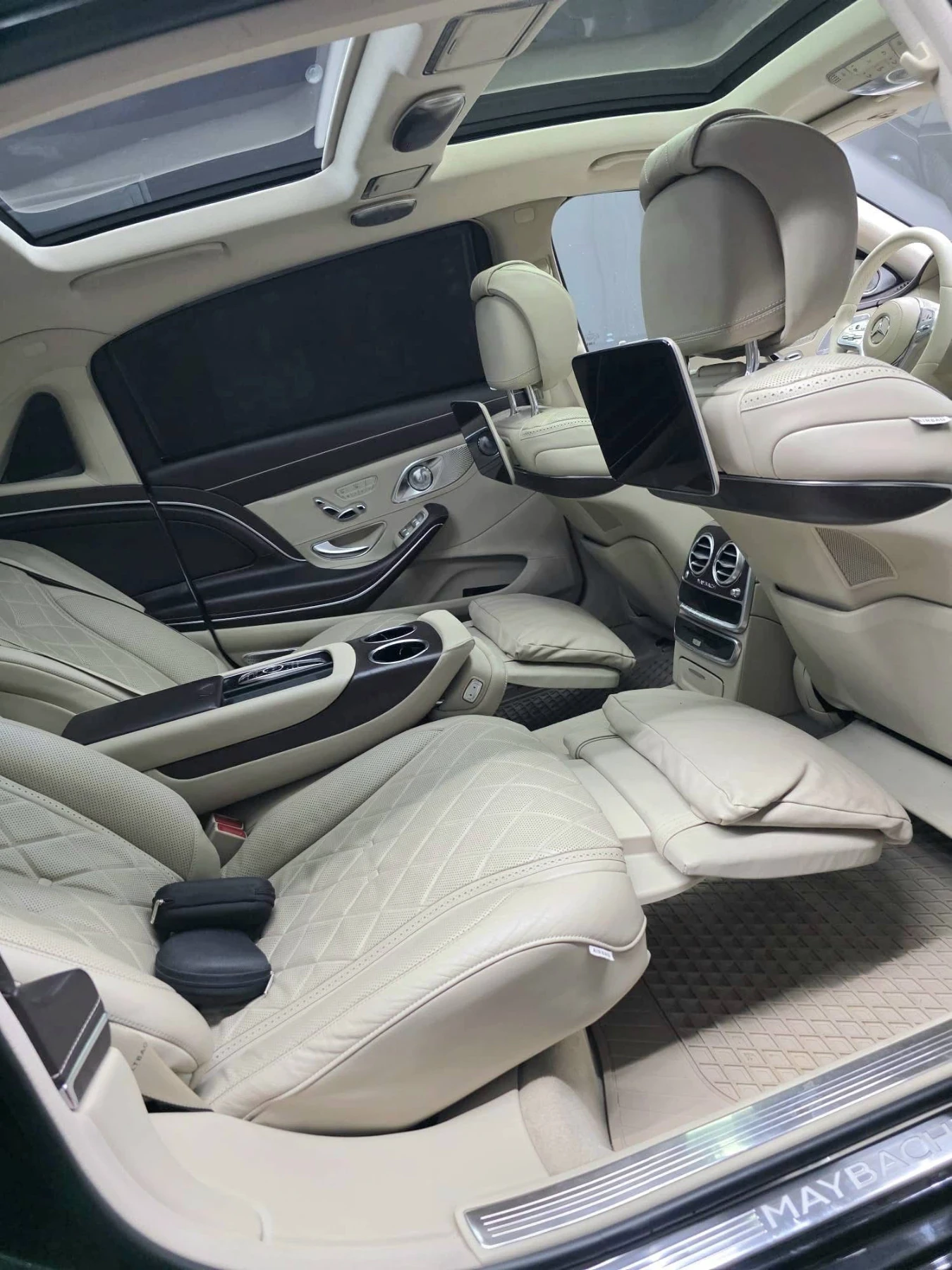 Mercedes-Benz S 560 LONG MAYBACH FACELIFT ���� BURM 3XTV ������ 100% | Mobile.bg � ����������� 11