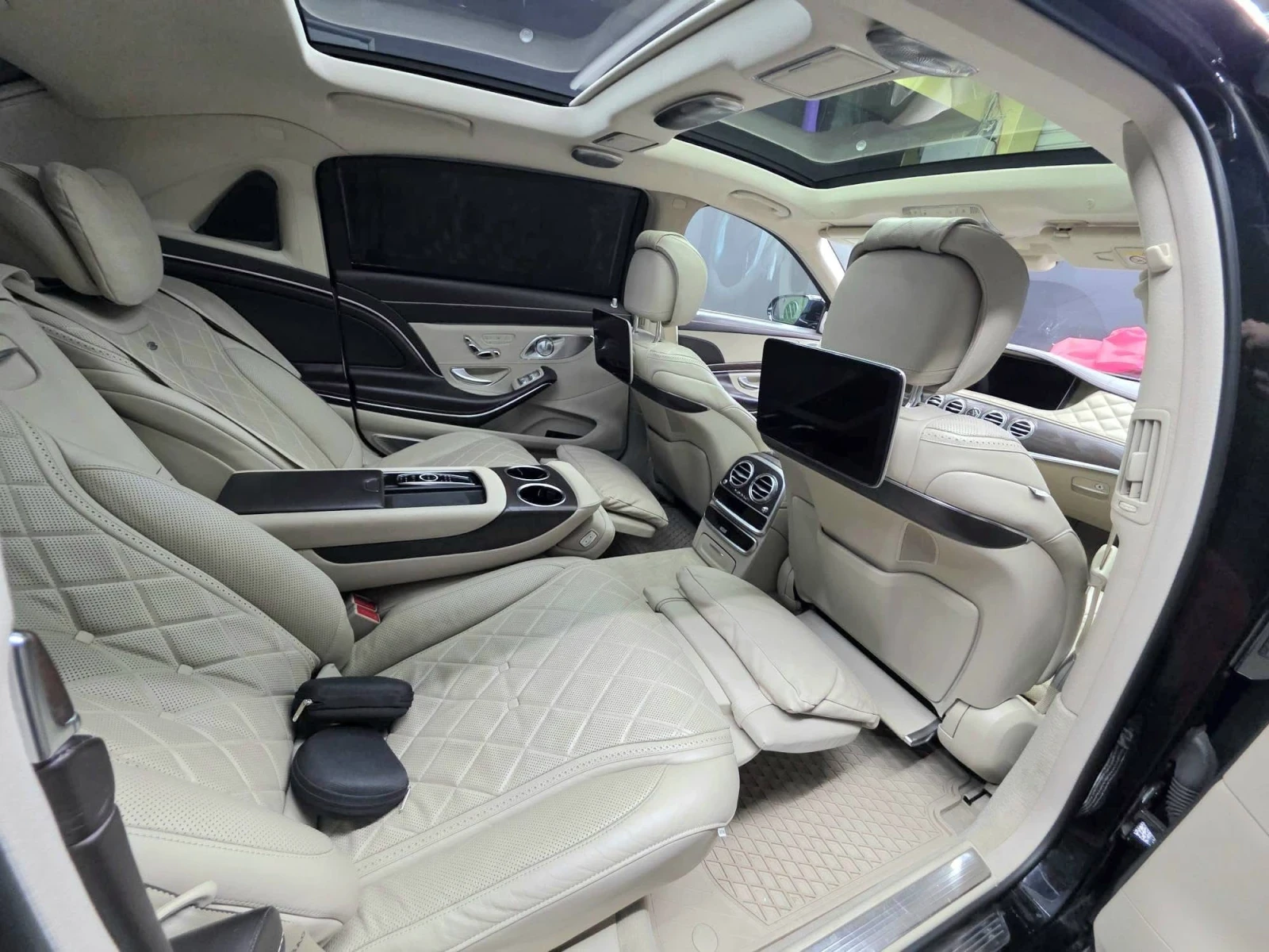 Mercedes-Benz S 560 LONG MAYBACH FACELIFT ���� BURM 3XTV ������ 100% | Mobile.bg � ����������� 10