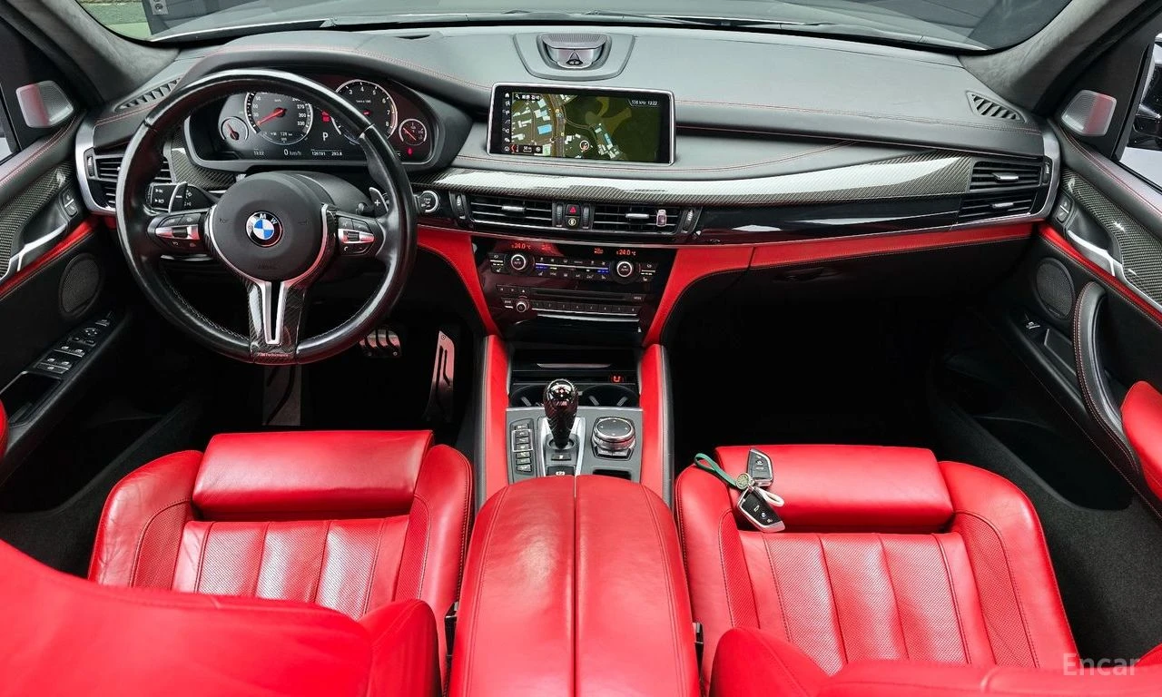 BMW X5M HEADUP* HARMAN* KARDON* ПАНО* 360* КАМЕРИ* ОБДУХ, снимка 5 - Автомобили и джипове - 54612001
