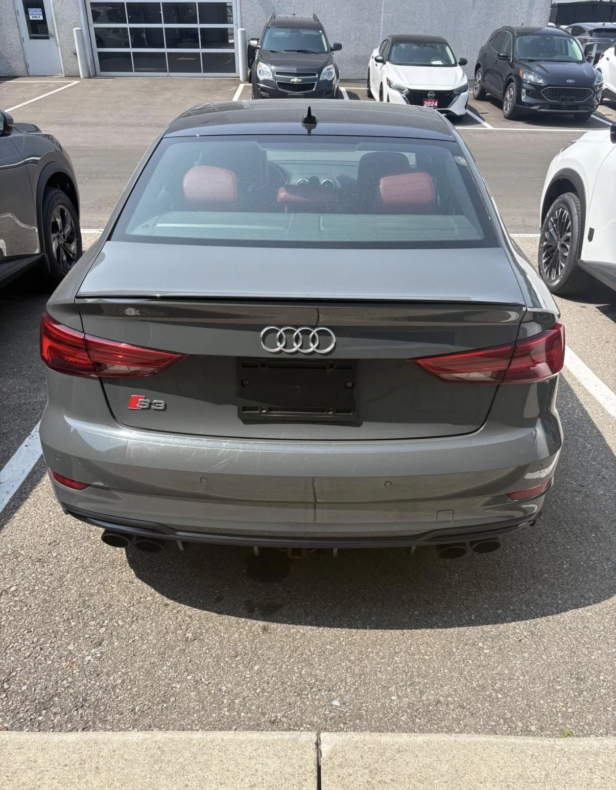 Audi S3 2.0Т * ЧЕРВЕН САЛОН * ШИБЕДАХ * 2018 * , снимка 5 - Автомобили и джипове - 55326491