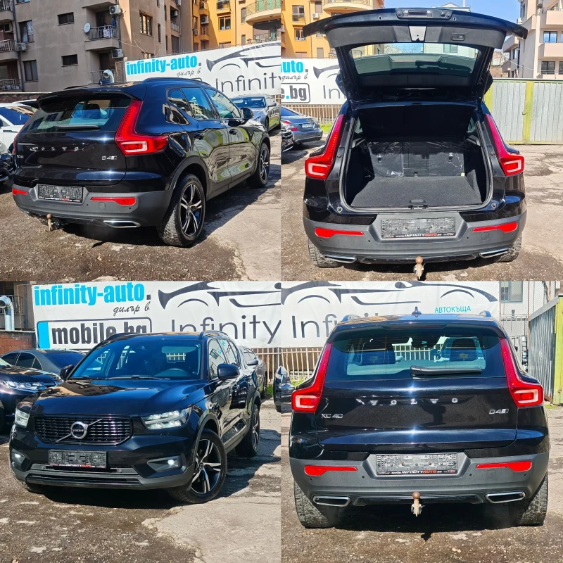 Volvo XC40 AWD, R-DESIGAN, ДИСТРОНИК, КАМЕРА, ПОДГРЕВ, КЕЙЛЕС, снимка 4 - Автомобили и джипове - 53598544