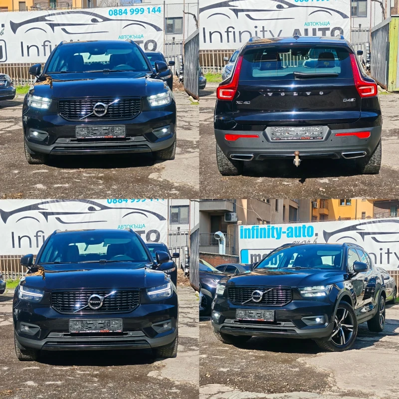Volvo XC40 AWD, R-DESIGAN, ДИСТРОНИК, КАМЕРА, ПОДГРЕВ, КЕЙЛЕС, снимка 3 - Автомобили и джипове - 53598544