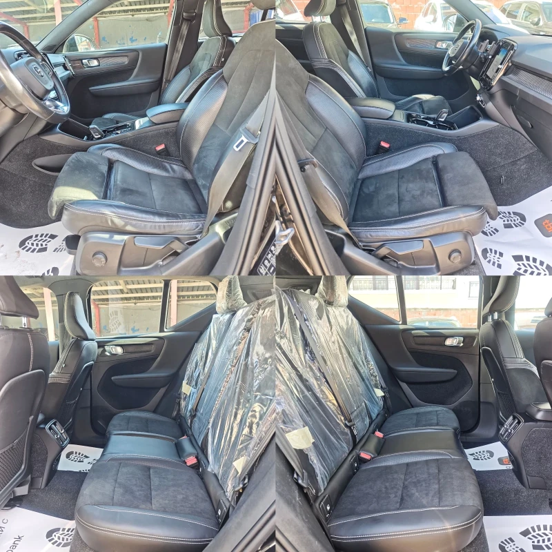 Volvo XC40 AWD, R-DESIGAN, ДИСТРОНИК, КАМЕРА, ПОДГРЕВ, КЕЙЛЕС, снимка 7 - Автомобили и джипове - 53598544