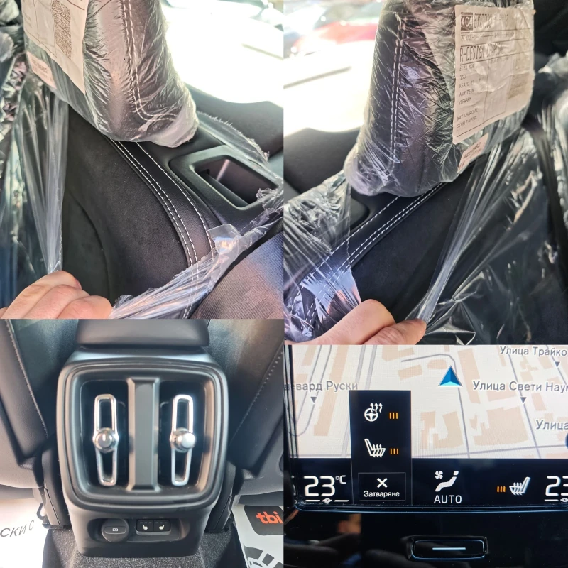 Volvo XC40 AWD, R-DESIGAN, ДИСТРОНИК, КАМЕРА, ПОДГРЕВ, КЕЙЛЕС, снимка 14 - Автомобили и джипове - 53598544