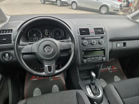 VW Touran 1.6TDI-105кс= АВТОМАТ= 7МЕСТА= АВТОПИЛОТ= ПАРКТРОН, снимка 11