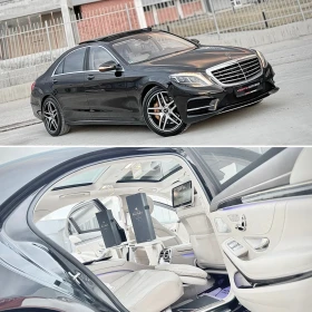 Mercedes-Benz S 500 EXCLUSIVE AMG / 3xTV / CHAUFFEUR / PANO / 4MATIC, снимка 1