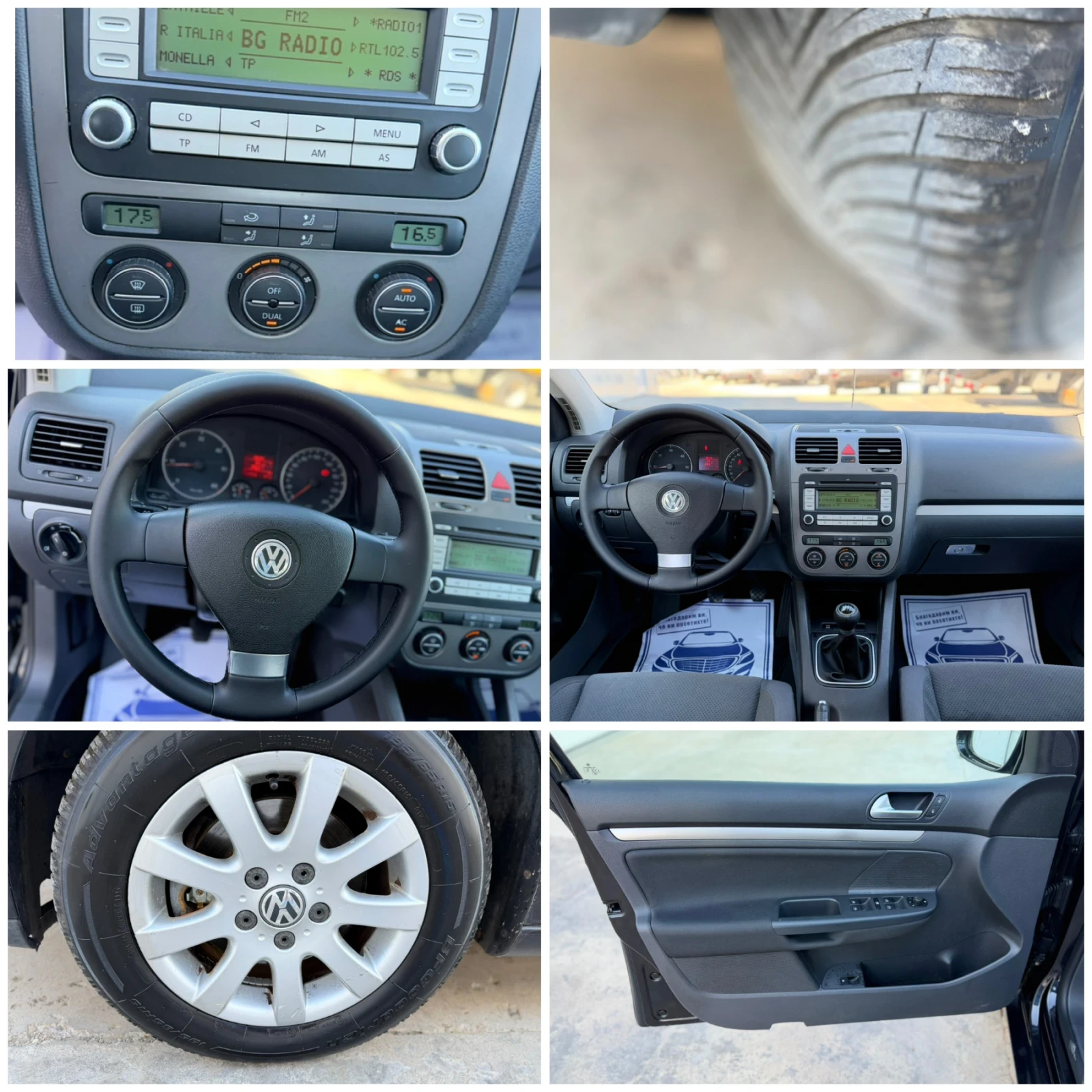 VW Golf 1.9tdi 105k.c* 6 скорости* UNIKAT* 3 броя, снимка 10 - Автомобили и джипове - 55592101