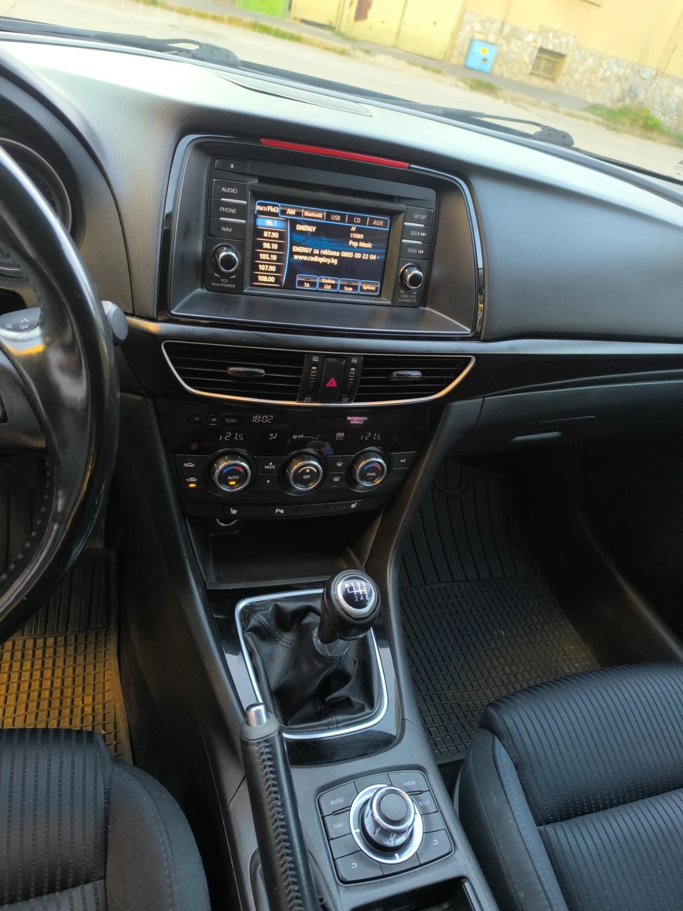 Mazda 6 Evro 6 без AD Blue, снимка 12 - Автомобили и джипове - 56348875