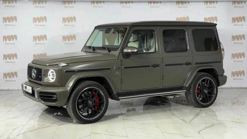 Mercedes-Benz G 63 AMG Manufaktur* Exclusive* Burmester* Dark Olive Magno, снимка 1 - Автомобили и джипове - 47509093