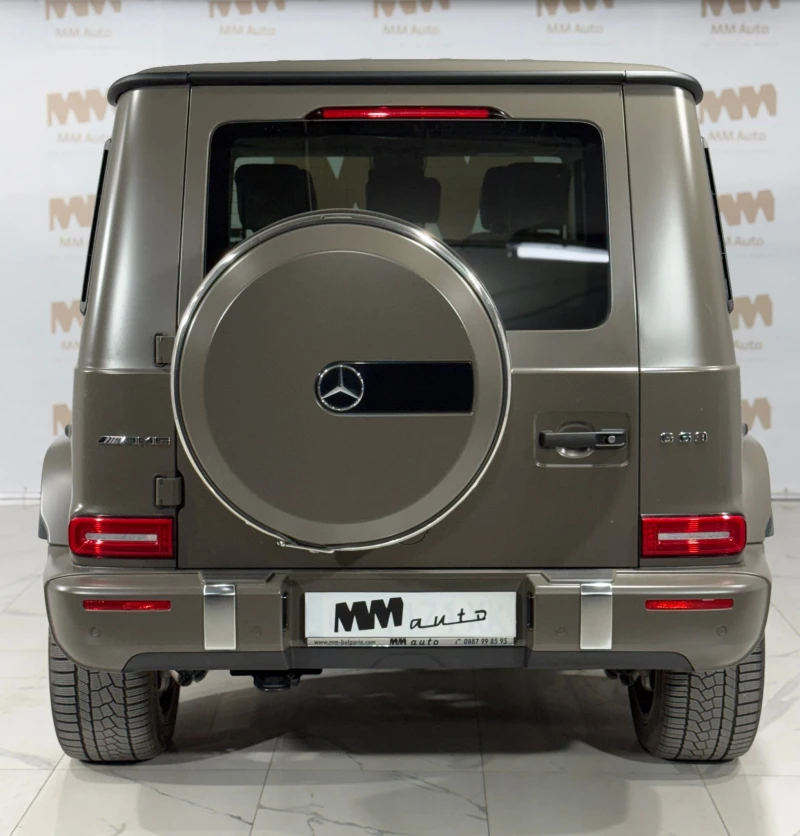 Mercedes-Benz G 63 AMG Manufaktur* Exclusive* Burmester* Dark Olive Magno, снимка 5 - Автомобили и джипове - 47509093