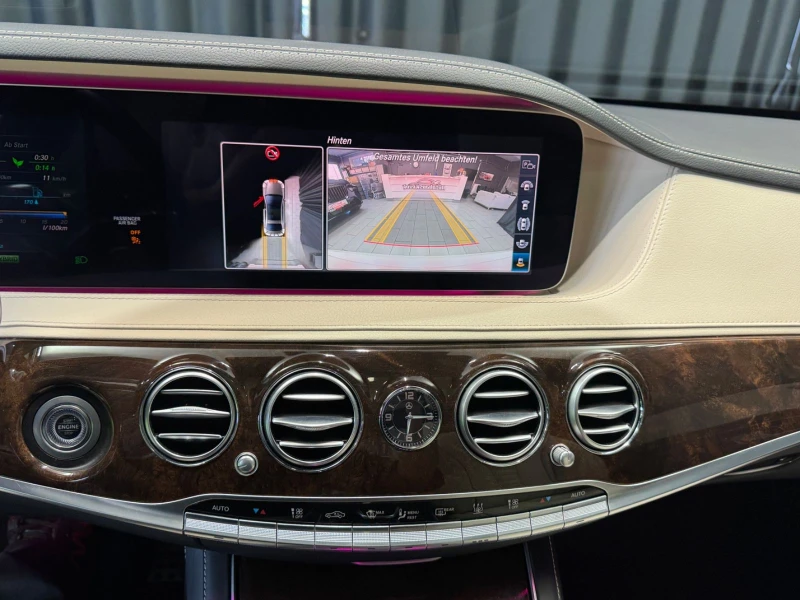 Mercedes-Benz S 560 AMG/560E/476HP/LONG/PANO/BURMESTER/HEADUP/360/E139, снимка 9 - Автомобили и джипове - 50311809