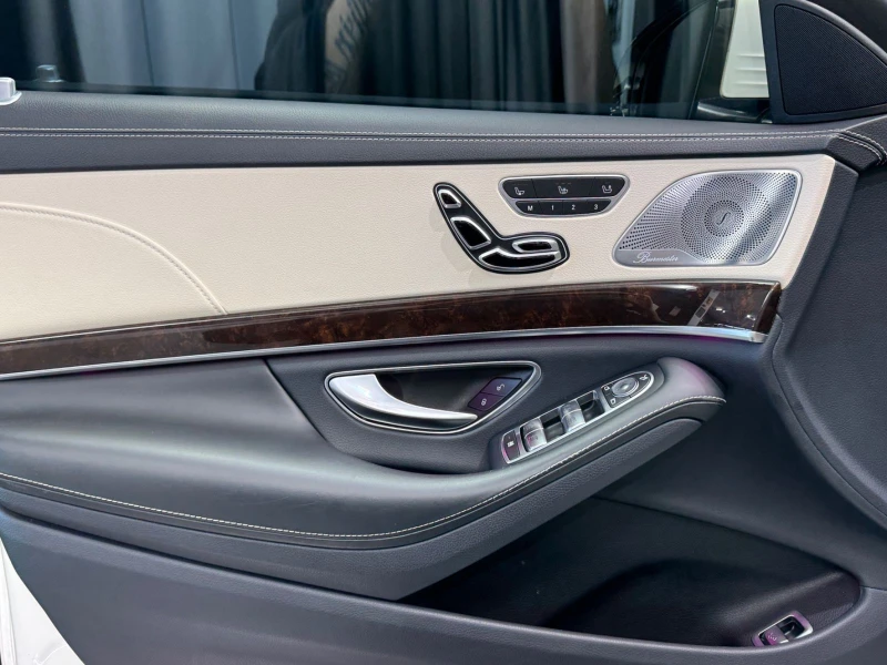 Mercedes-Benz S 560 AMG/560E/476HP/LONG/PANO/BURMESTER/HEADUP/360/E139, снимка 13 - Автомобили и джипове - 50311809