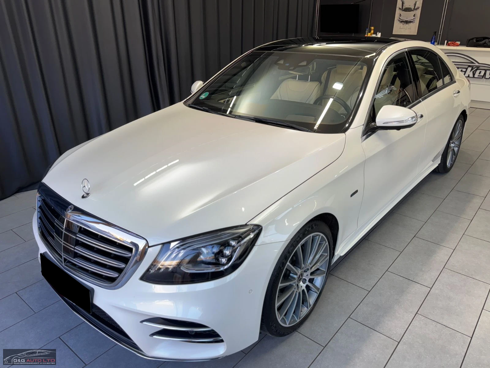 Mercedes-Benz S 560 AMG/560E/476HP/LONG/PANO/BURMESTER/HEADUP/360/E139, снимка 1