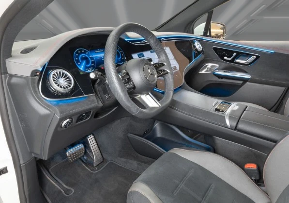 Mercedes-Benz EQE SUV 350 4Matic = AMG Line = Premium Гаранция - изображение 10