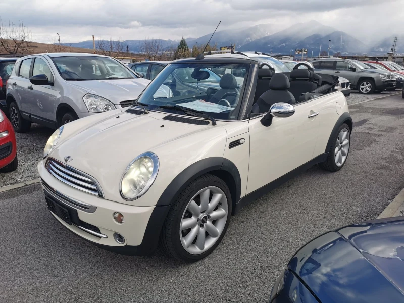 Mini Cooper cabrio 1.6i, снимка 8 - Автомобили и джипове - 48075336