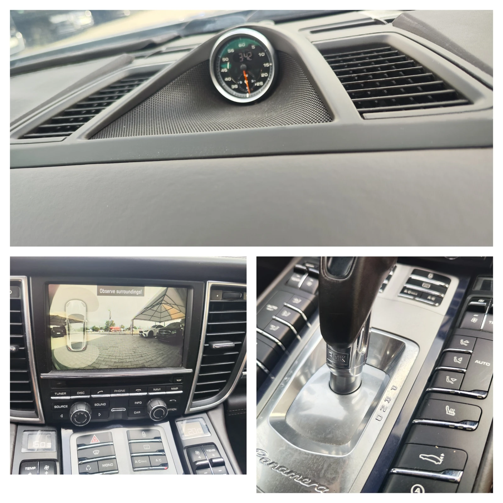Porsche Panamera 4S* CHRONO* PODGREV* ALCANTAR* CAMERA* LIZING, снимка 11 - Автомобили и джипове - 56092429