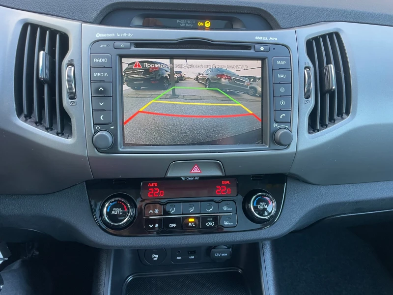 Kia Sportage 1.7CRDI 115к.с. FACE NAVI CAMERA ИТАЛИЯ, снимка 10 - Автомобили и джипове - 52922681