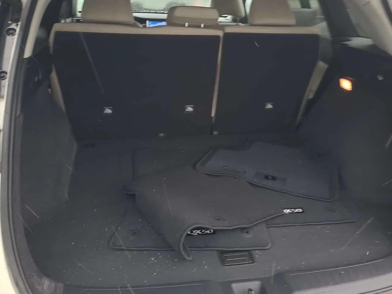 Infiniti QX50 BOSE| PANORAMA| ПОДГРЕВИ| CARFAX , снимка 14 - Автомобили и джипове - 53827600