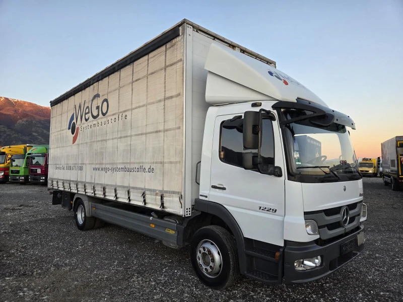 Mercedes-Benz Atego 1229, Климатик, Падащ борд, Щора, снимка 7 - Камиони - 49378884